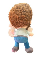 Artist Bob Ross 13in Authentic Plush Doll Stuffed Toy Paint Pallette & Brush NWT