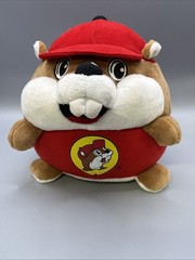 Buc-ees 7″ Bucee The Beaver Ball Round Plush Stuffed Animal Machine Washable