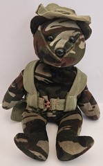 GAC Camo Bear Bean Bag Plush Stuffed Animal 9″ Tall