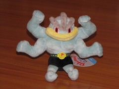 MACHAMP Pokemon Center Poke Plush Sitting Cuties Fighting stuffed doll NEW