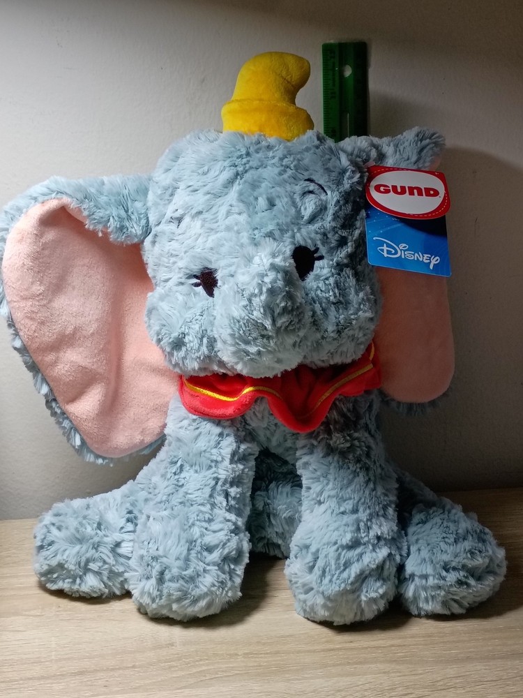 *FREE SHIP* 13″ DUMBO Gund Deluxe Super Soft Weighted Stuffed Plush Disney