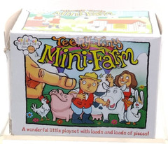 Teeny-Tiny Mini Farm 3.5″ x 2″ – Adorable!!! **Not for Children Under 3 Years