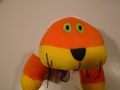 Acmi Sugar Loaf Candy Corn Kitty 11″ Tall Plush Stuffed Animal Halloween