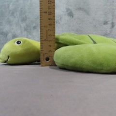 IKEA BLAVINGAD SEA TURTLE Plush Green Stuffed Animal Ocean Beach Marine Life 17”