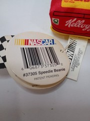 #5 Speedie Beanie NASCAR Kellogg’s Starburst Stuffed Racing Car Toy 1998 #37305