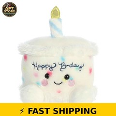 Aurora Adorable Palm Pals Happy B’Day Cake Plush 5.5″ – White