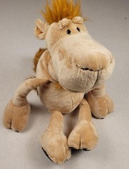 NICI Wild Friends Beige Camel Plush Stuffed Animal Toy 18″ 2007 Retired Washable