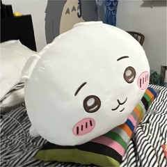 Large 24-36in White & Pink Character Cat Plush Stuffed Animal Pillow