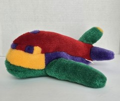 Born Aviation Airplane Plush Stuffed Kids Toy Plane Red Green Purple Yellow 12″