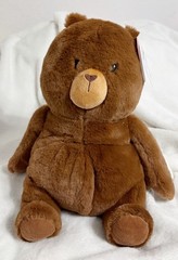 Giggle Scape / Target, Dark Brown Teddy Bear Plush or Stuff Animal