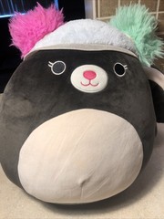 14” Squishmallows Squish Doos Selma The Skunk Plush Soft Animal Toy Figure