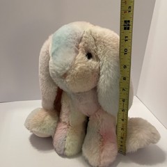 Douglas Bunny SUPER Sweetie 16” Floppy Rainbow Rabbit Soft Plush Stuffed Toy EUC