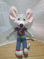Chuck E Cheese Mouse Mascot Plush Doll Children’s Pizza Party Icon 2013 CEC 13”