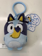 Bluey Clip-On Plush Mini Keychain – Official Licensed Toy, New with Tags