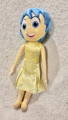 Disney Store Inside Out 2 Movie Joy 14″ Plush Stuffed Animal Toy Doll Pixar