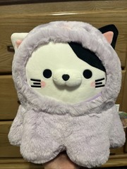 14″ Takashoji 3C Cat Purple Lavender Octopus Costume Plush NWT Round1