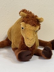 IKEA 17 Inch Long Brown 2 Hump Camel Plush Soft Clean