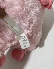Belly Buddies Pink Pig Chubby Plush 8” Stuffed Animal Nanco