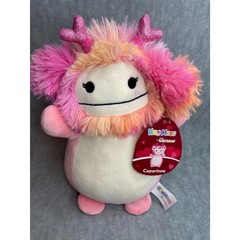 Squishmallows Hug Mees 10″ Caparinne Sparkly Antlers Furry Head 2023 Valentines