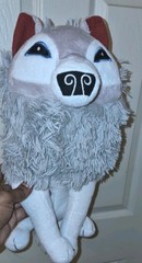 Fiesta 2016 Animal Jam Arctic Wolf Gray White Stuffed Plush Toy 15″ Wildworks