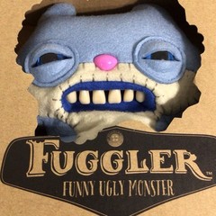 FUGGLER Funny Ugly Monster Periwinkle Blue Sketchy Squirrel 9-inch Spin Master