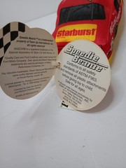 #5 Speedie Beanie NASCAR Kellogg’s Starburst Stuffed Racing Car Toy 1998 #37305