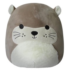 Squishmallows 14-Inch Light Brown Otter with Fuzzy Ears 14 inch,