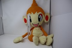 2008 Pokemon Chimchar Fire Pillow Pal Big Plush 30” Diamond And Pearl