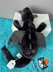 Jellycat Onyx Black Sky Dragon Huge 50CM Plush – BNWT w/ Dust Bag & Gift Tags