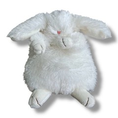 Bunnies By The Bay IttyBit White Bunny Plush Bean Bag Stuffed Toy