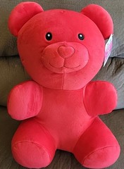 Gummy Bear Stuffed 16″ Way To Celebrate Red Toy Size