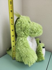 Warmies Green Dinosaur Plush 13″ Microwavable Scented Heated Weighted Stuffy Toy