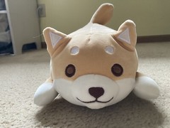 Shiba Inu Dog 14” Plush Pillow Cute Corgi Akita Stuffed Animals Doll Toy