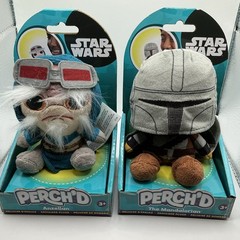 Just Play Star Wars Shoulder Plush Lot 2 Anzellan & Mandalorian Mini 2023 3+