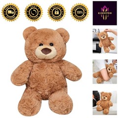10-Inch Realistic Brown Teddy Bear Stuffed Animal – Ideal Gift for Any Occasion