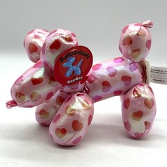 Balloonimals By Dan Dee Pink Heart Balloon Dog Plush Toy 2026 Valentines Decor