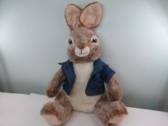 Peter Rabbit Stamped Dan Dee 15″ Plush Bunny Stuffed Animal 2017 Dan Dee