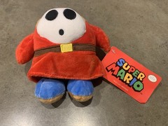 Super Mario Brothers Shy Guy Stuffed Plush Nintendo 8″ With Tags