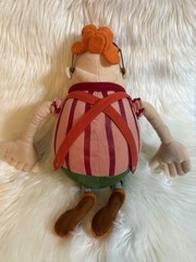 Vtg Nickelodeon Carl Wheezer Plush 16″ In Jimmy Neutron 2005 Official NANCO RARE