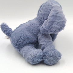 Jellycat Fuddlewuddle Elephant Plush Blue grey Retired 5”