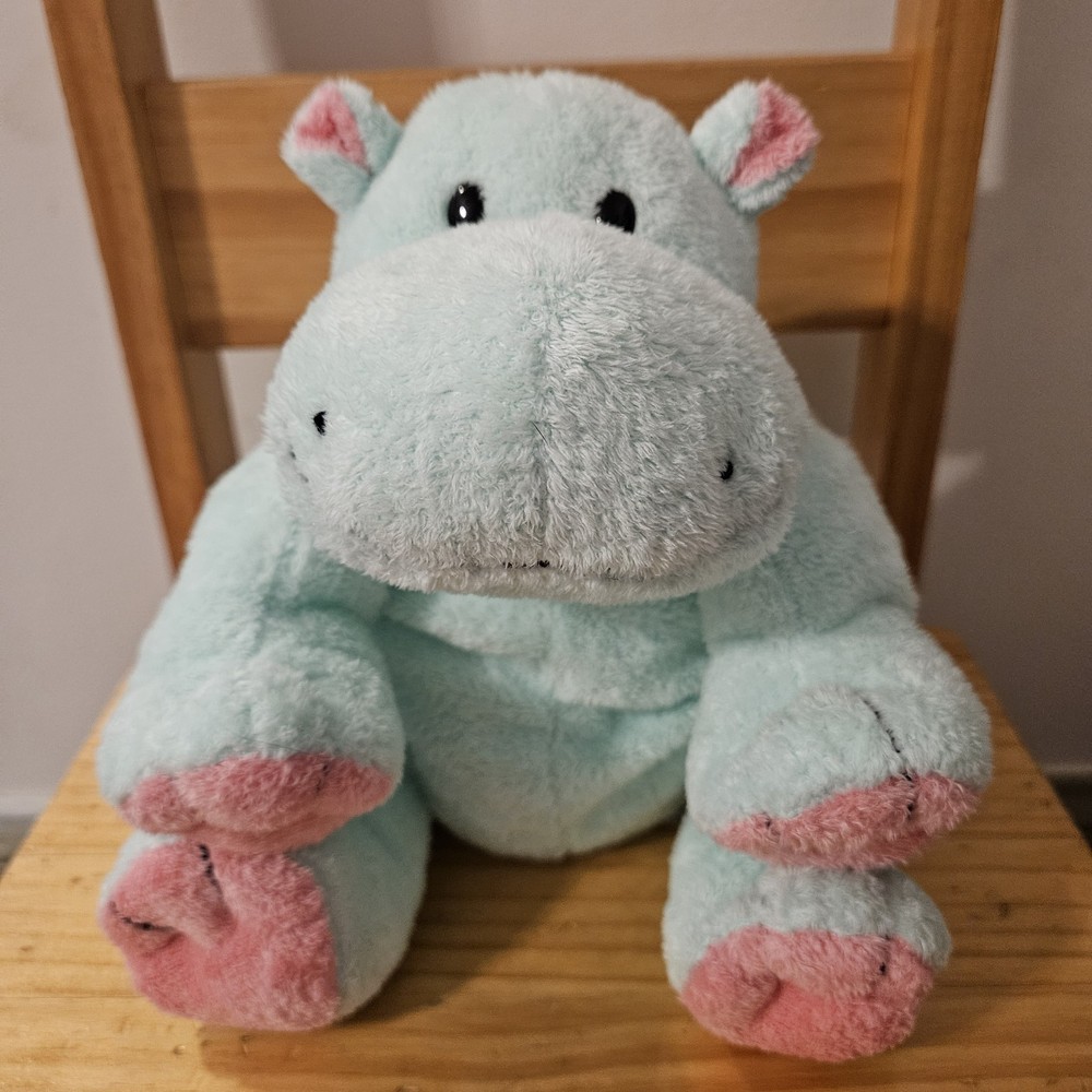 Ty Pluffies Lux Hippo Tubby Plush Stuffed Animal