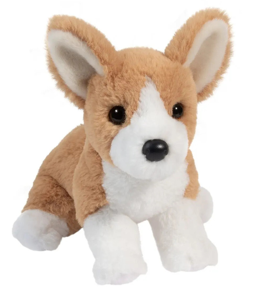 Cheekie 9.5″ Corgi Douglas Dog Stuffed Animal Plush Cuddle Puppy Pup Brown White