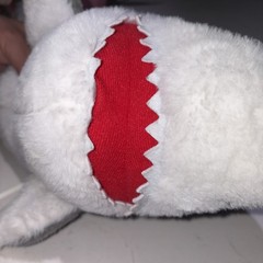 Earth Nymph Gray White Black 19″ Shark Stuffed Animal Plush Toy