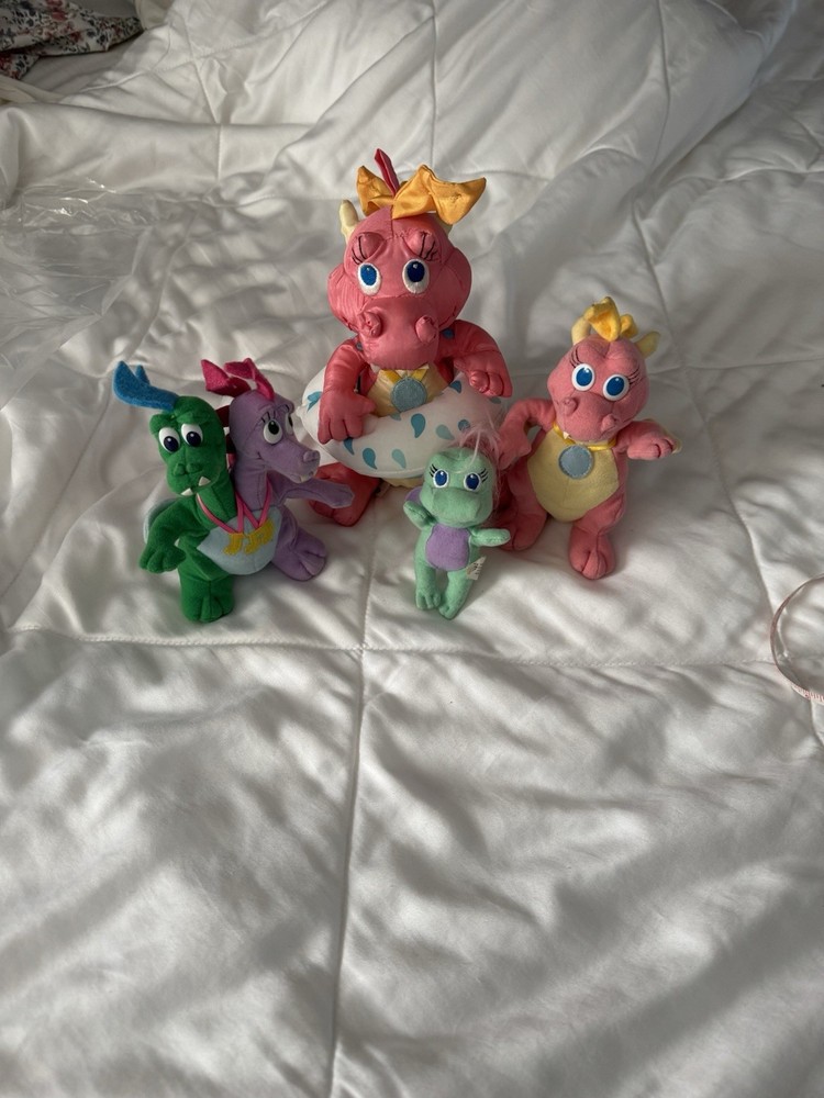 Vintage Dragon Tales Plush Dragons Collectible!