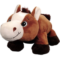 Anico Collectible Plush Toy Laying Down Stuffed Animal, Horse, 9 Inches Tall