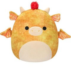 Squishmallows Original 12-Inch Dieric Yellow Dragon with Orange Mane New In Box