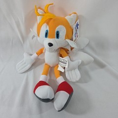 Tails 6″ PRIZE PLUSH NANCO 2012 NWT LICENSED BY SEGA – Sonic – Rare Miles Prower