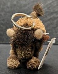 Stuffed Animal House 3″ Long Buffalo/Bison Keychain