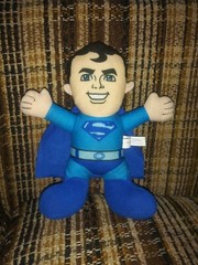 DC Super Friends Toy Factory Superman 9″ Blue Superhero Ages 3+ Made In China