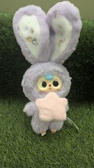 Baby Three Lily Rabbit Town V3 Plush Star Pendant Blind Box Purple Bunny